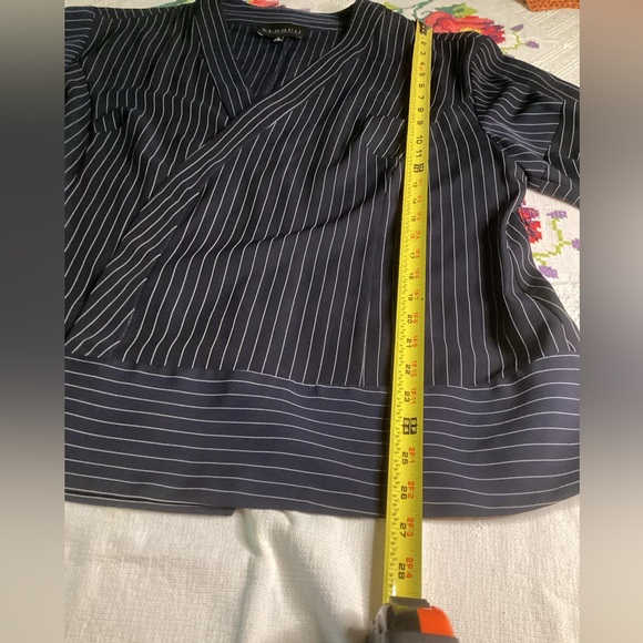 ELOQUII SUIT 2 pieces Navy/White Pinstripe - Picture 11 of 16